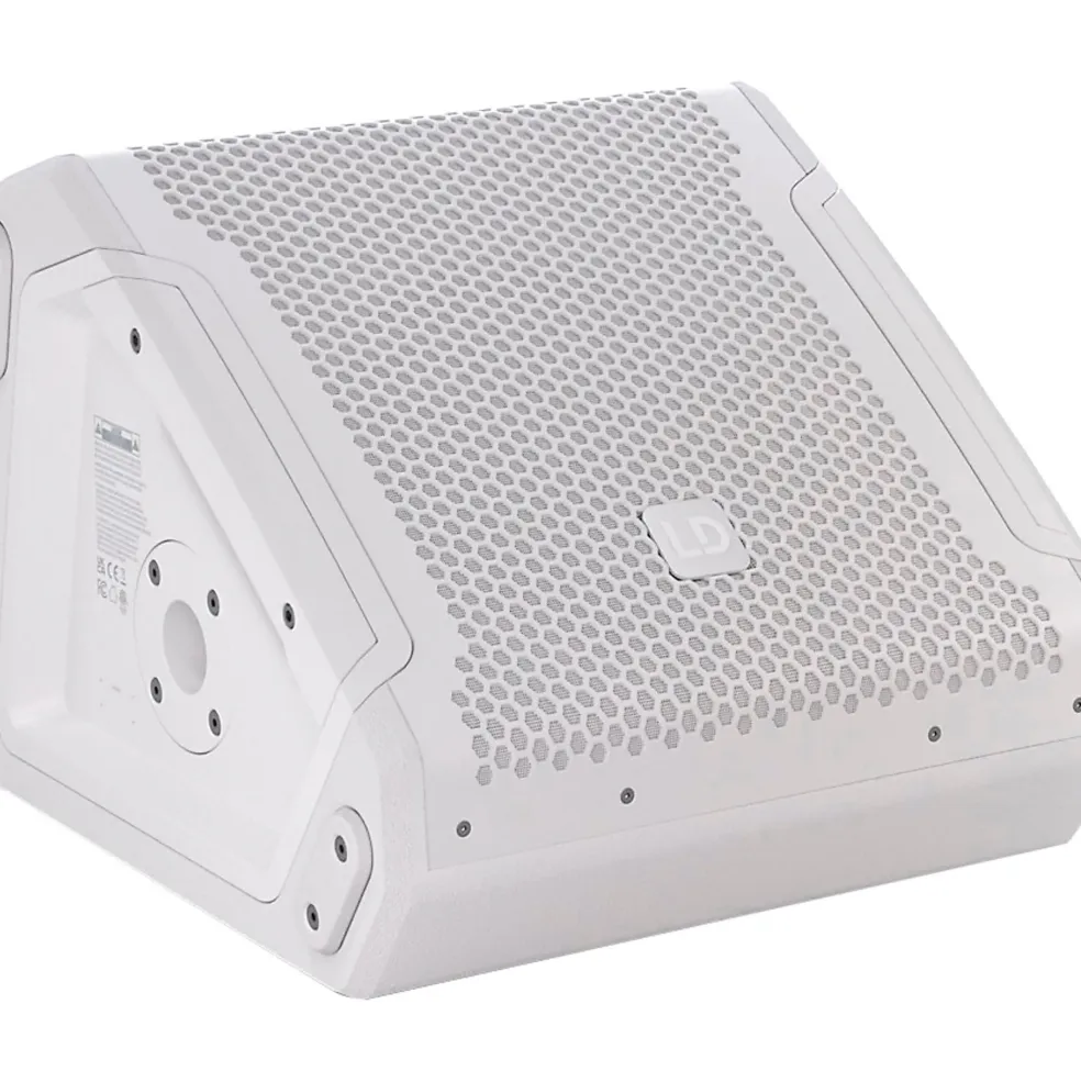 LD Systems MON 8 A G3 W 8" Powered Coaxial Stage Monitor, White