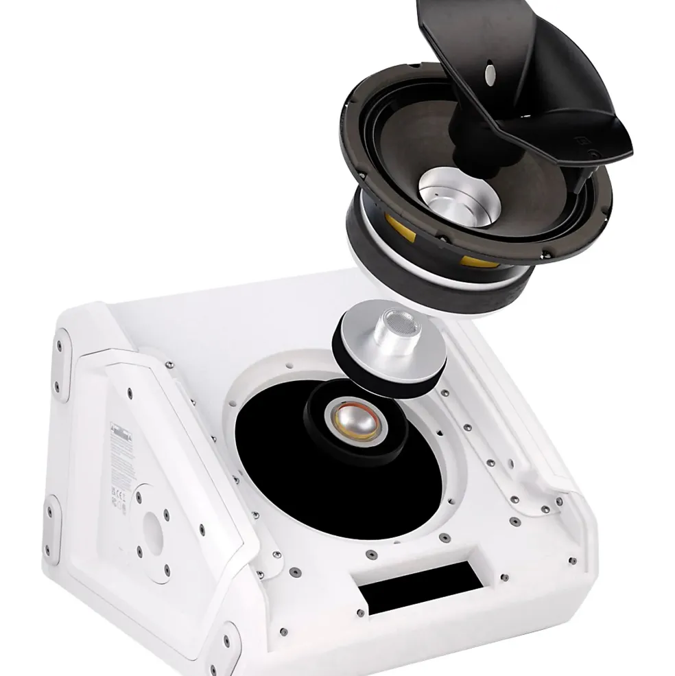 LD Systems MON 8 A G3 W 8" Powered Coaxial Stage Monitor, White