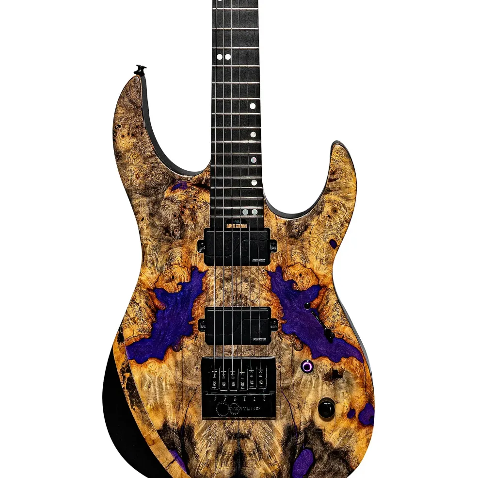 Legator Ninja 6-String X Series Evertune Electric Guitar Royal Purple