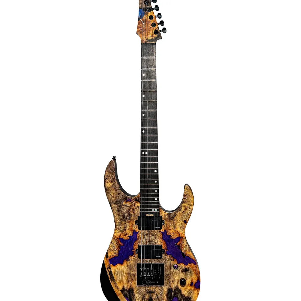 Legator Ninja 6-String X Series Evertune Electric Guitar Royal Purple