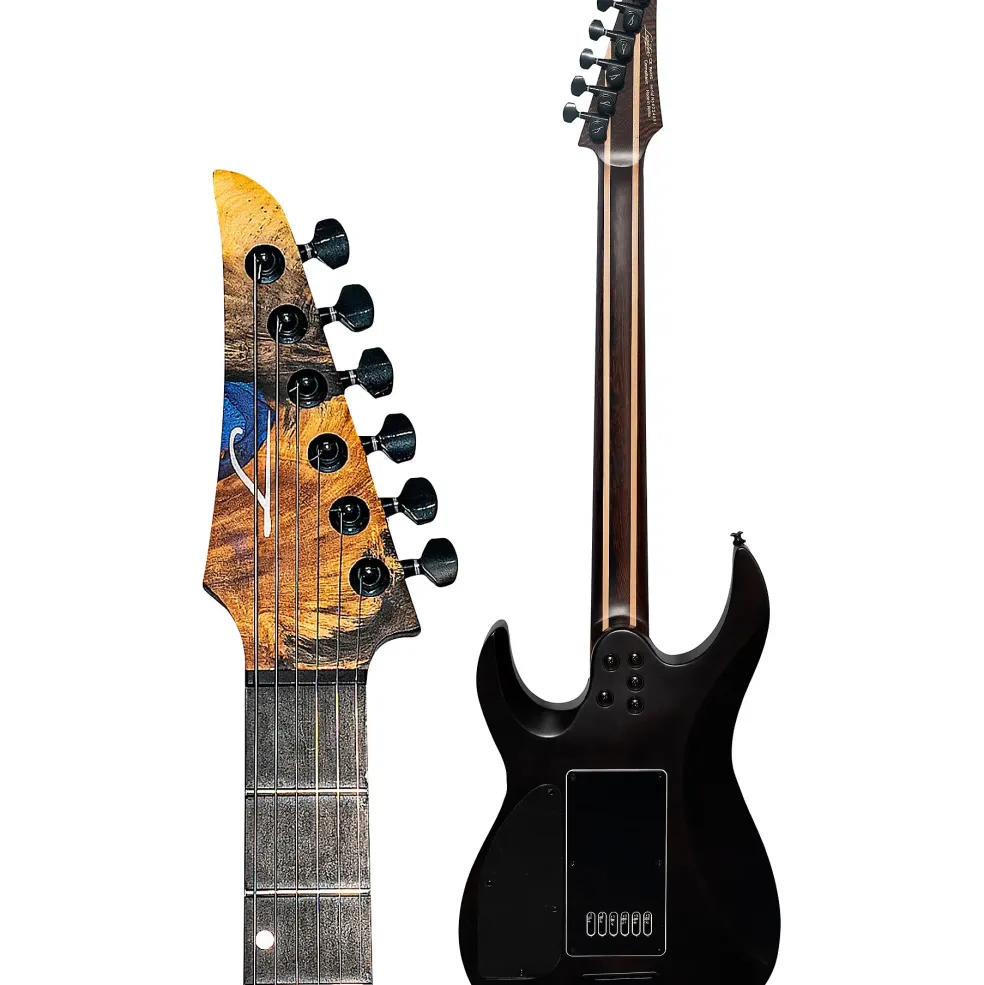 Legator Ninja 6-String X Series Evertune Electric Guitar Royal Purple