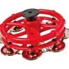 LP Hi-Hat Tambourine with Click Feature Steel Jingles