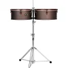 LP LP 60th Anniversary Timbales with Rustic Bronze hardware 14 in./15 in. Antique Bronze Finish
