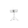 LP LP257-S Tito Puente 14" and 15" Stainless Steel Timbales