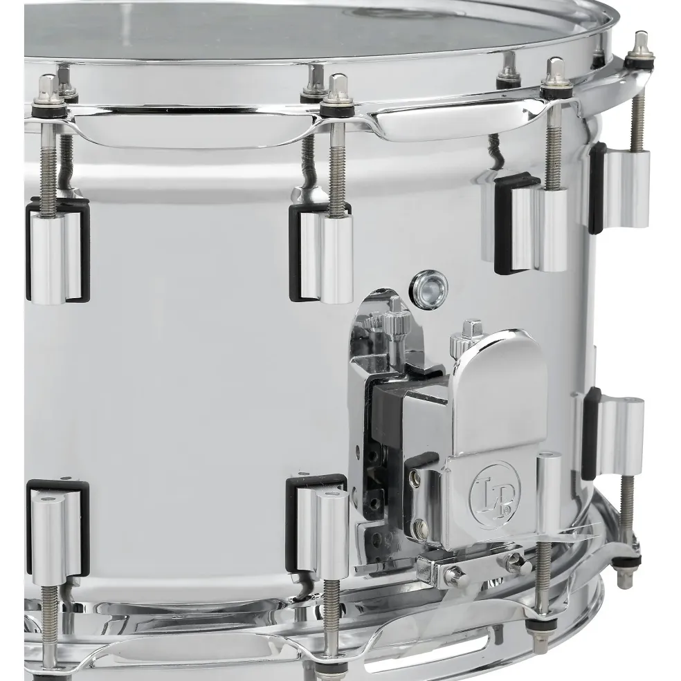 LP 24-Lug Banda Snare Drum Stainless Steel