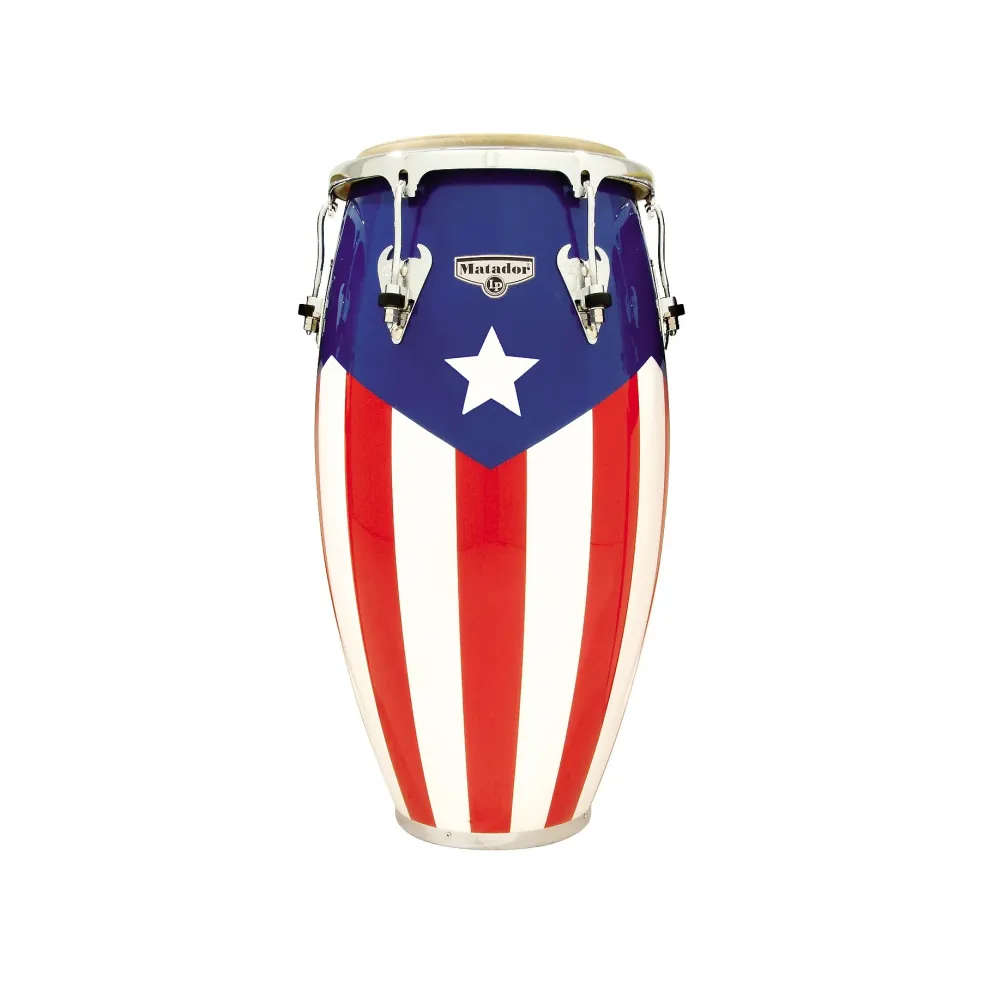 LP Matador Puerto Rican Flag Conga 11-3/4 in.