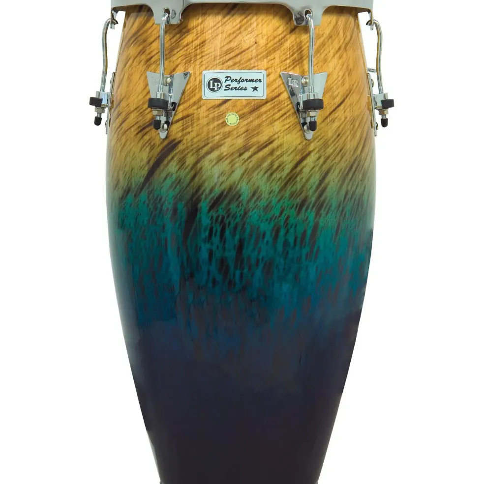 LP Performer Series Conga With Chrome Hardware 12.5 in. Tumba Blue Fade