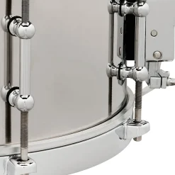 LP Stainless Steel Salsa Snare Drum 13 x 5.5 in. Stainless Steel