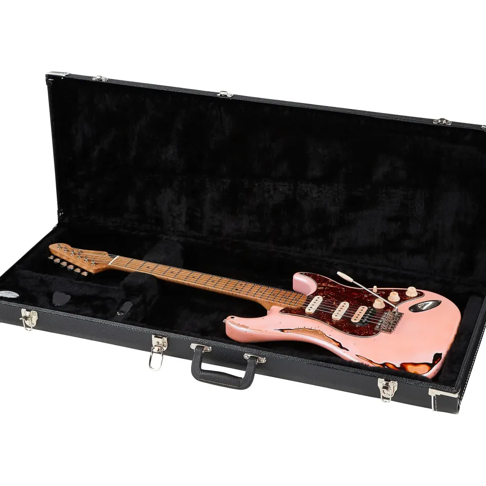 LsL Instruments Saticoy HSS Electric Guitar Ice Pink over 3-Color Sunburst