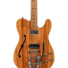 LsL Instruments Soledita DX Koa Top Semi-Hollow Electric Guitar with Bigsby Gloss Natural