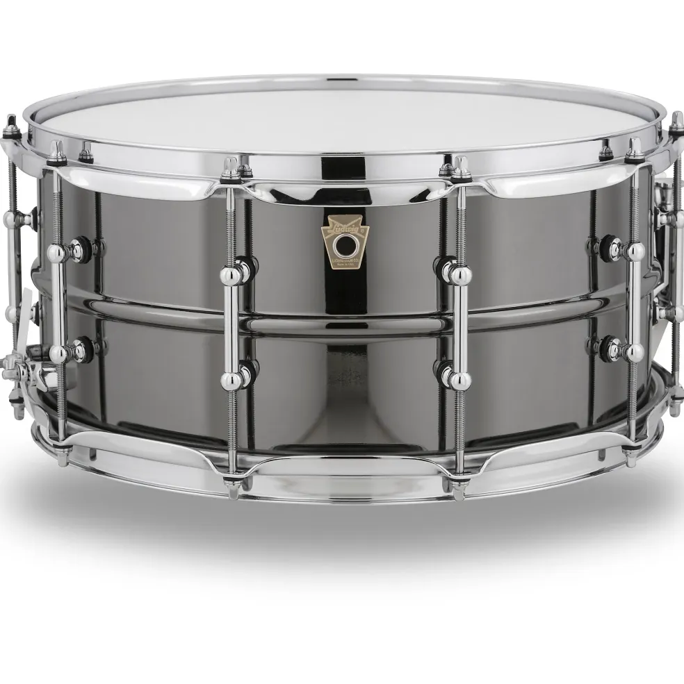 Ludwig Black Beauty Snare Drum With Tube Lugs 14 x 6.5 in.