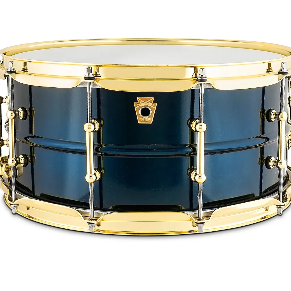 Ludwig BluePhonic Snare Drum 14 x 6.5 in. Midnight Blue Metallic