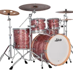 Ludwig Classic Maple 4-Piece MOD Shell Pack With 22" Bass Drum Pink Oyster