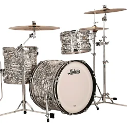 Ludwig Classic Maple 3-Piece Downbeat Shell Pack With 20" Bass Drum - White Abalone