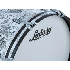Ludwig Classic Maple 4-Piece Studio Shell Pack With 22
