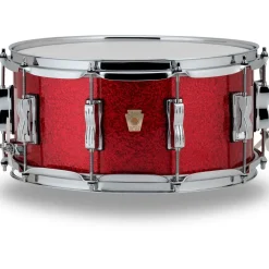 Ludwig Classic Maple Snare Drum 14 x 6.5 in. Red Sparkle
