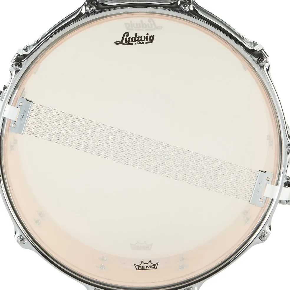 Ludwig Classic Maple Snare Drum 14 x 6.5 in. White Mosaic