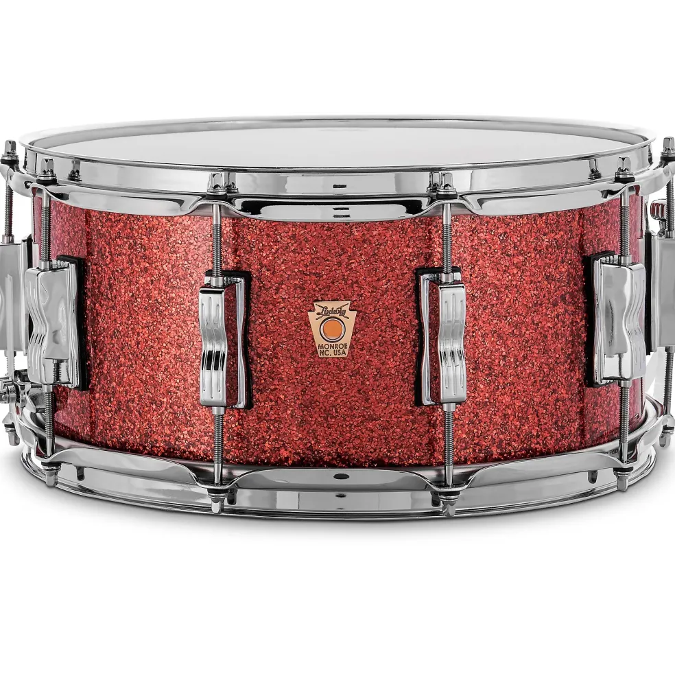 Ludwig Classic Maple Snare Drum 14 x 6.5 in. Hybrid Copper Sparkle