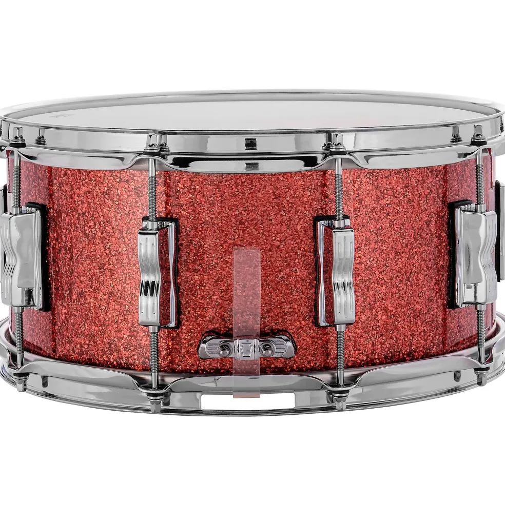 Ludwig Classic Maple Snare Drum 14 x 6.5 in. Hybrid Copper Sparkle