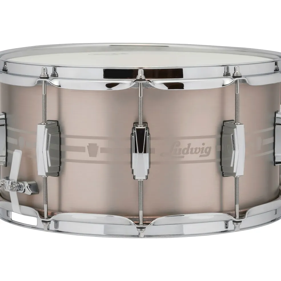 Ludwig Heirloom Stainless Steel Snare Drum 14 x 7 in.