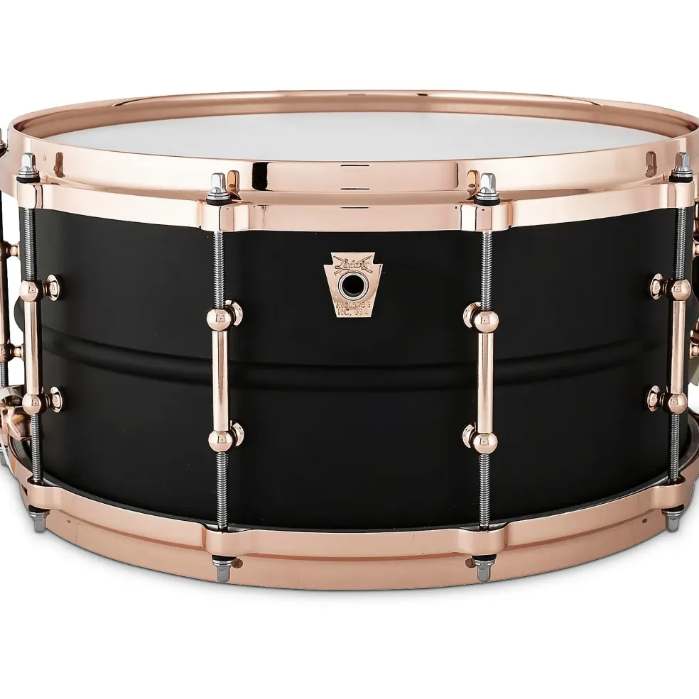 Ludwig Hot Rod Black Beauty Snare Drum 14 x 6.5 in.