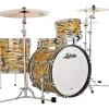 Ludwig Legacy Mahogany 3-Piece Downbeat Shell Pack with 20 in. Bass Drum Lemon Oyster