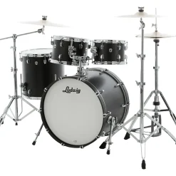 Ludwig Neusonic 4-Piece Studio Shell Pack With 22" Bass Drum Twin Shadow