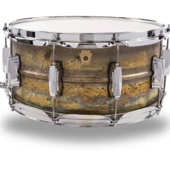 Ludwig Raw Brass Snare Drum 14 x 6.5 in.