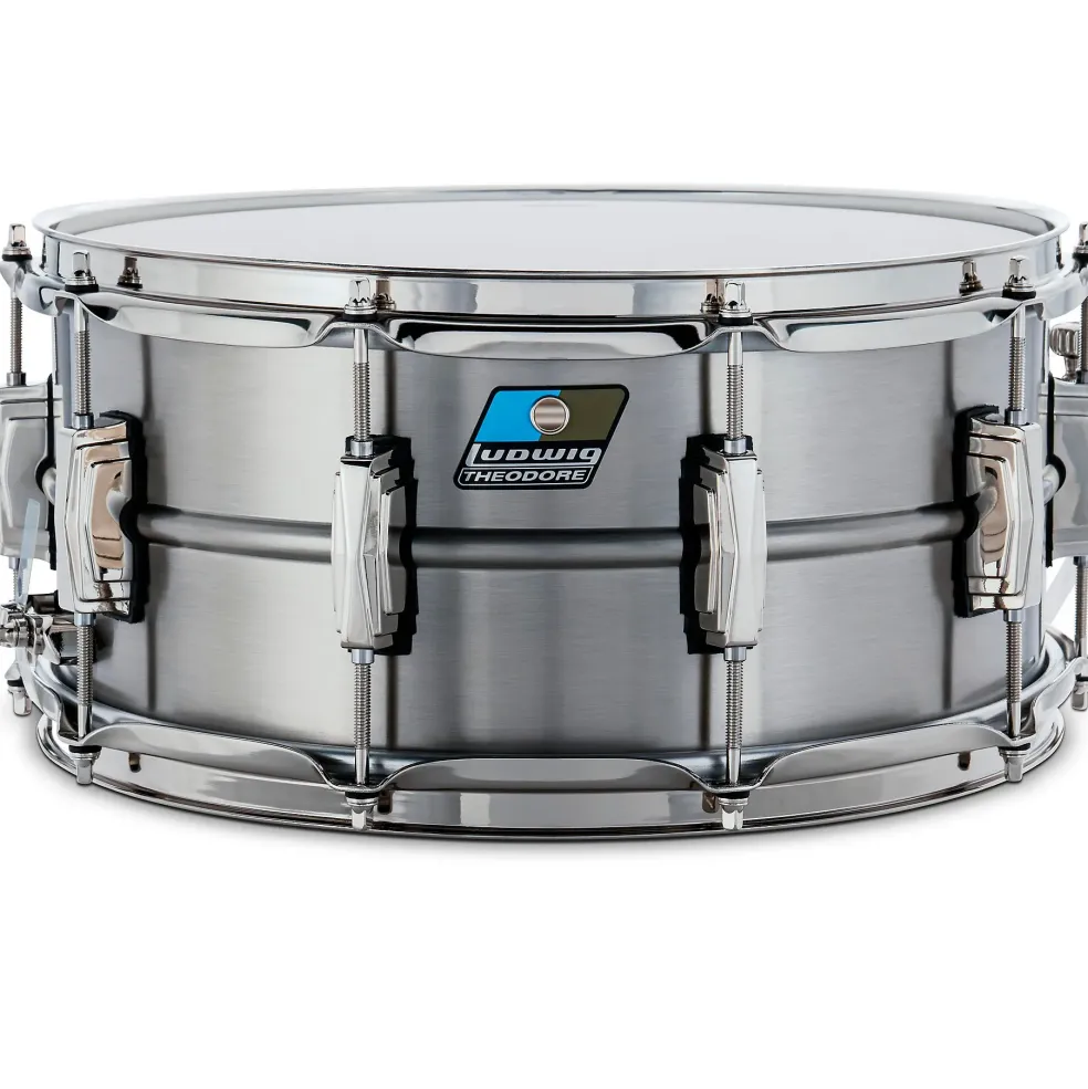 Ludwig Revelation Jon Theodore Signature Brass Snare Drum 14 x 6.5 in.