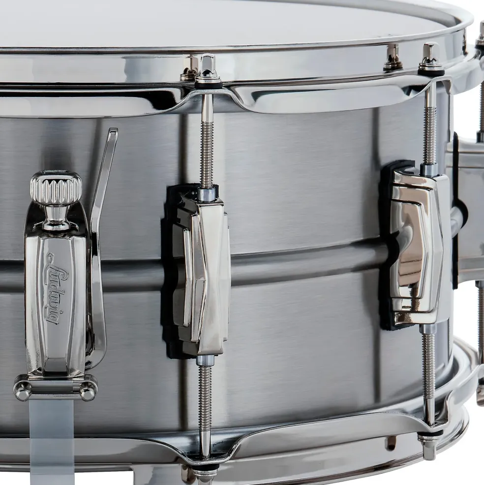 Ludwig Revelation Jon Theodore Signature Brass Snare Drum 14 x 6.5 in.
