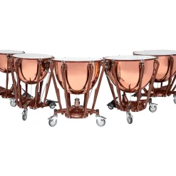 Ludwig Standard Series Polished Copper Timpani Set with Gauge 20, 23, 26, 29, 32 in.