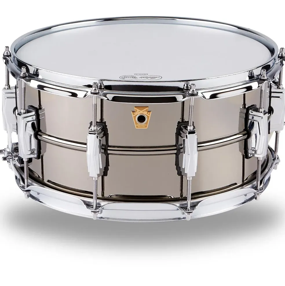 Ludwig Supraphonic Black Beauty Snare Drum 6.5x14