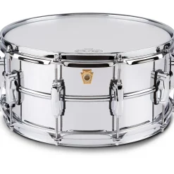 Ludwig Supraphonic Snare Drum Chrome With Protection Racket Case