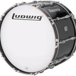Ludwig Ultimate Marching Snare Drum, 14 x 12 in., White