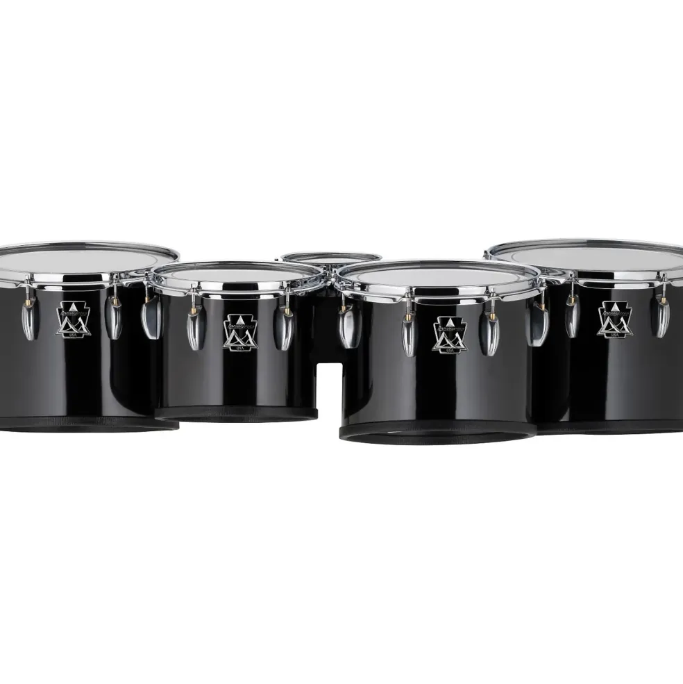Ludwig Ultimate Marching Tom Set 6/10/12/13/14, Black