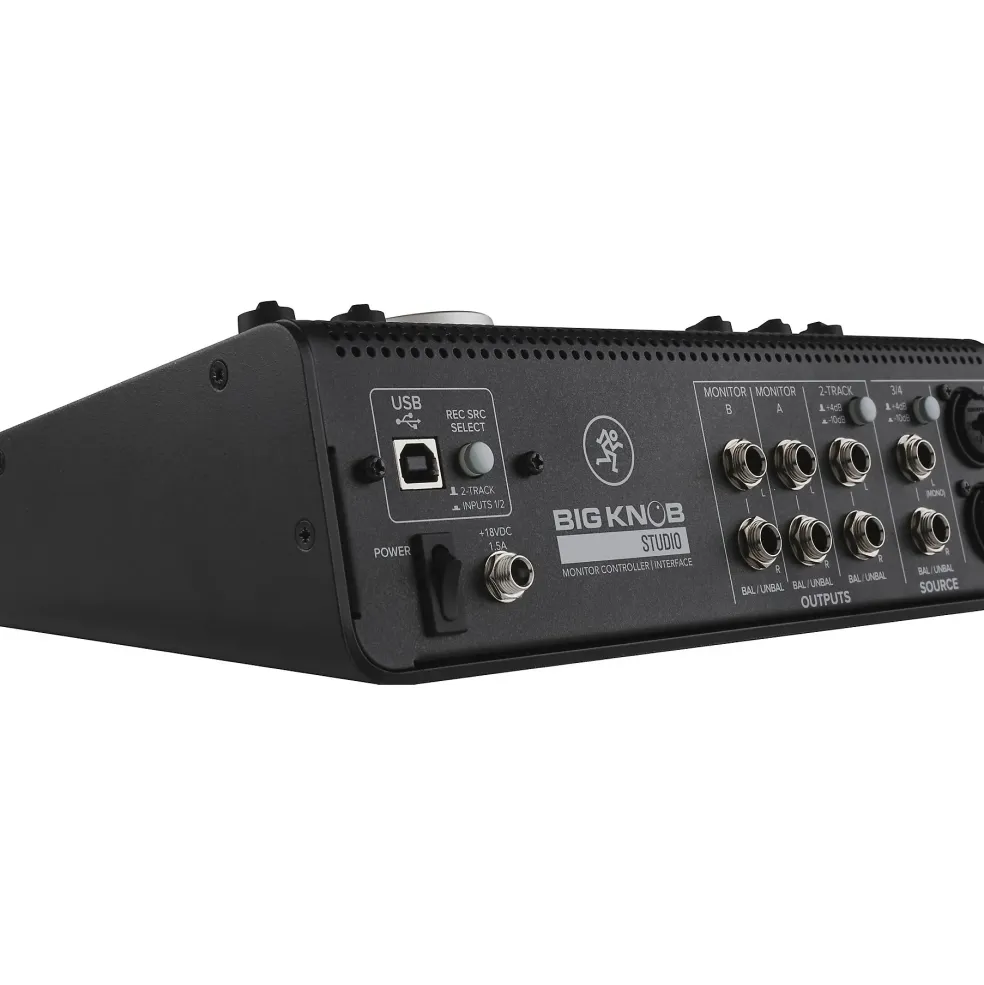 Mackie Big Knob Studio 3x2 Studio Monitor Controller and Interface - 192kHz USB I/O