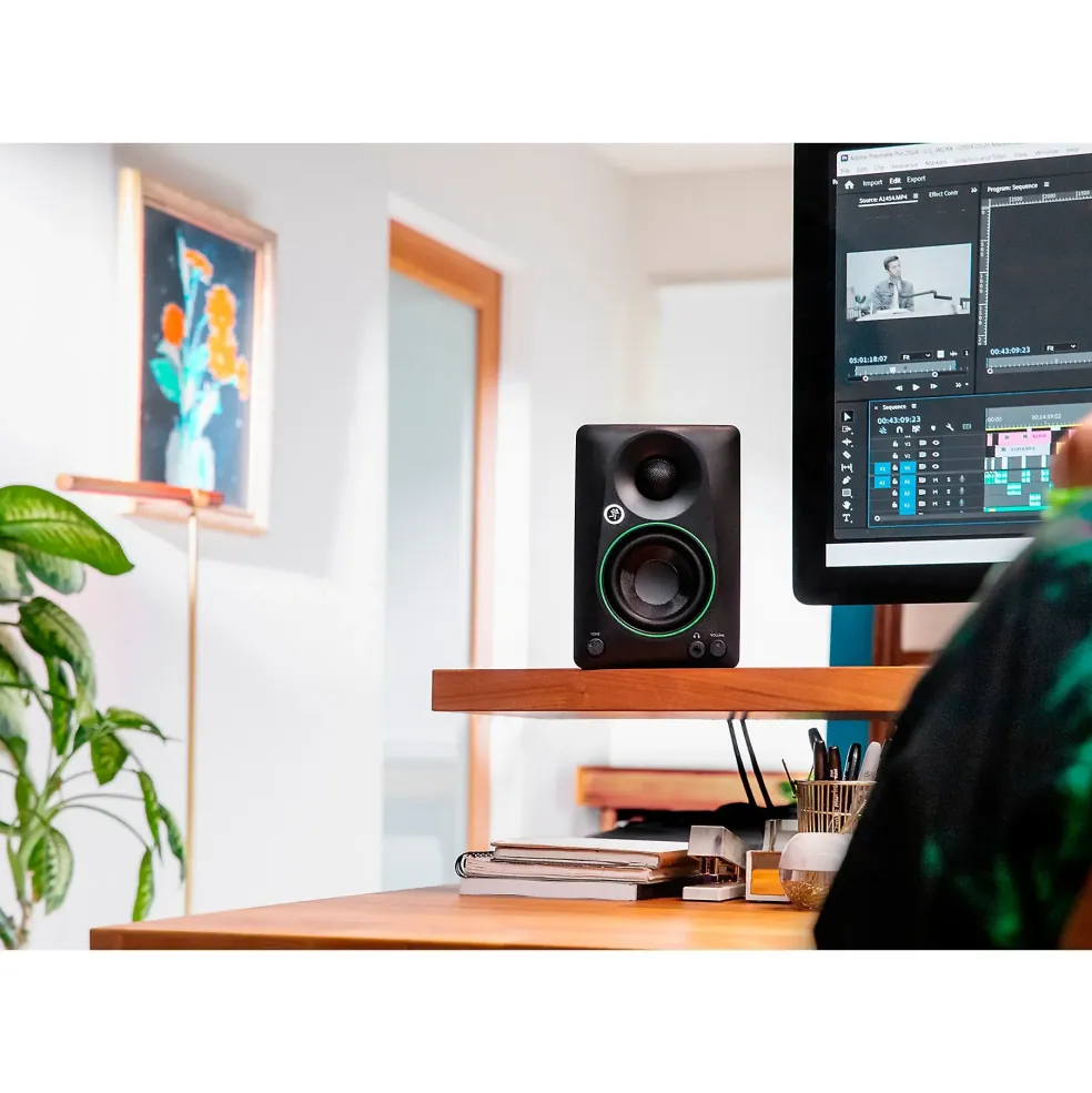 Mackie CR3.5 3.5" Powered Studio Monitors w/ Tone Control (Pair)