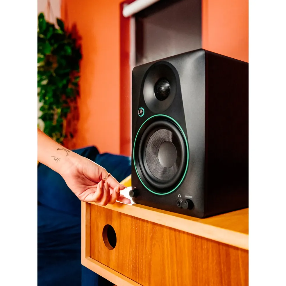 Mackie CR3.5 3.5" Powered Studio Monitors w/ Tone Control (Pair)