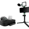 Mackie EM-93MK Complete Vlogger Kit with Dagger Microphone, Variable Temp. LED Light and Tripod