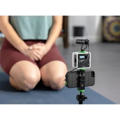 Mackie EM-93MK Complete Vlogger Kit with Dagger Microphone, Variable Temp. LED Light and Tripod