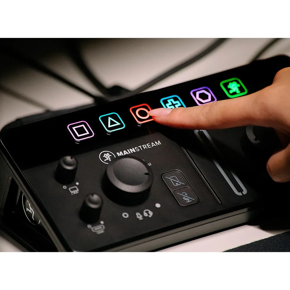 Mackie MainStream Complete Livestreaming and Video Capture Interface With Programmable Control Keys