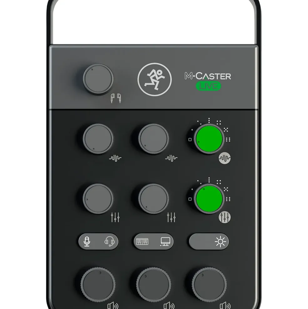 Mackie M-Caster Live Portable Livestreaming Mixer, Black