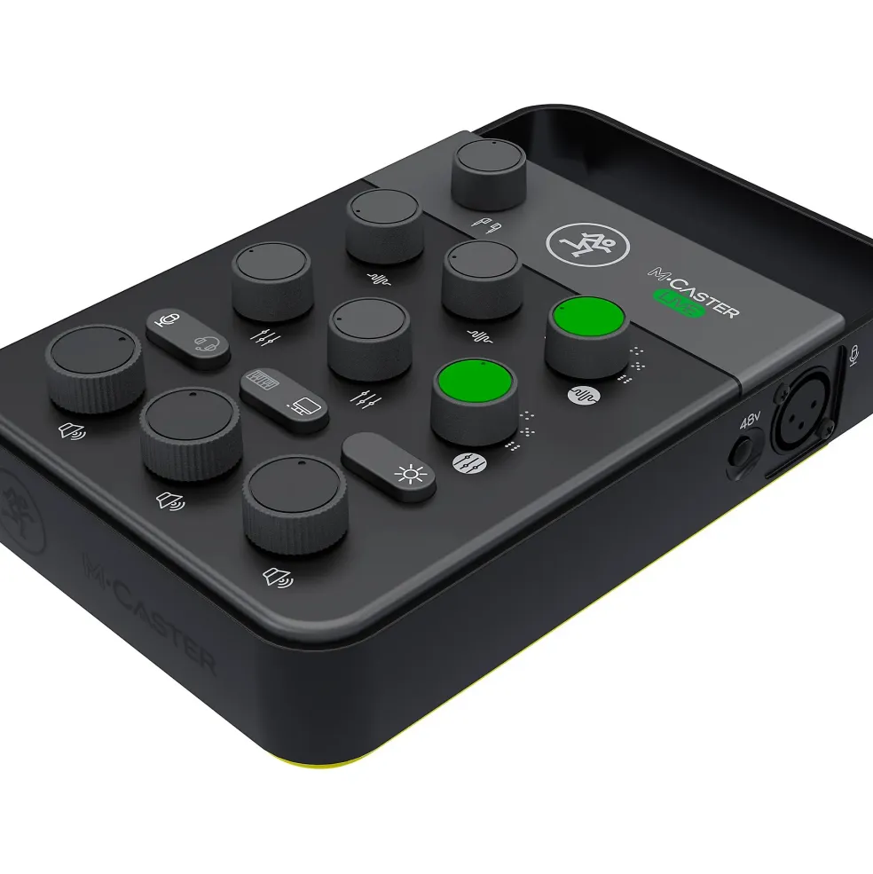 Mackie M-Caster Live Portable Livestreaming Mixer, Black