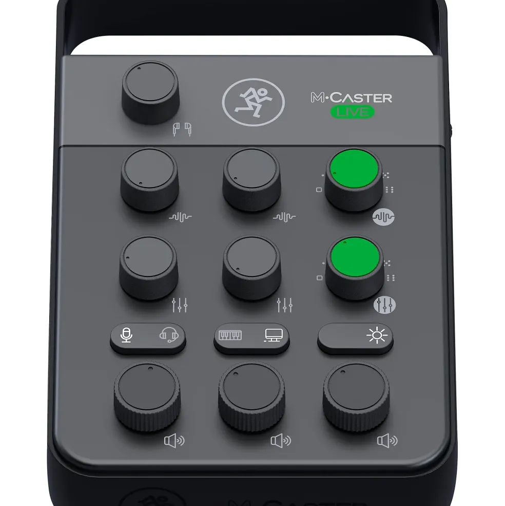 Mackie M-Caster Live Portable Livestreaming Mixer, Black