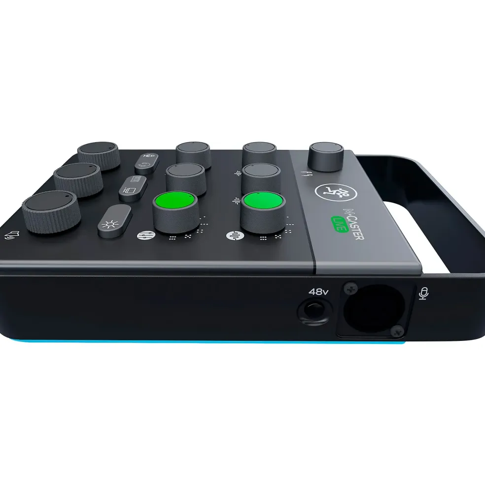 Mackie M-Caster Live Portable Livestreaming Mixer, Black