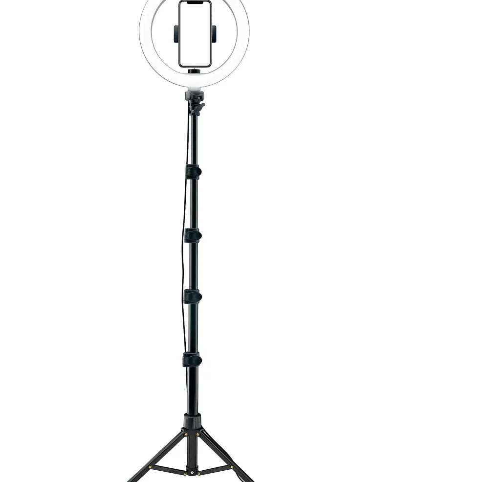 Mackie mRING-10 10 In. 3-Color Ring Light Kit with Stand and Remote