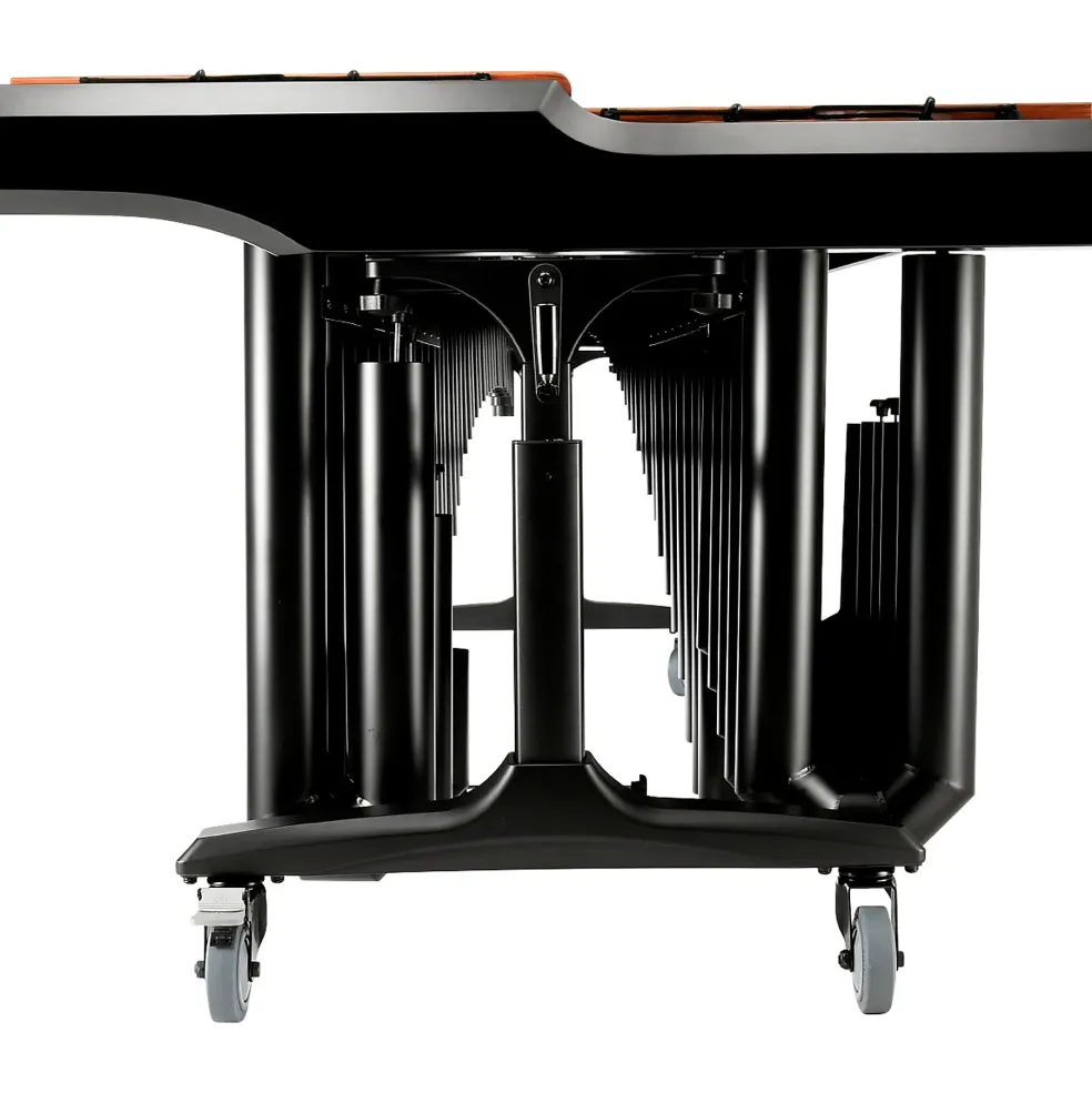 Majestic Concert Black Marimba, 5.0 Octave, Padauk Bar 5 Octave Concert Frame