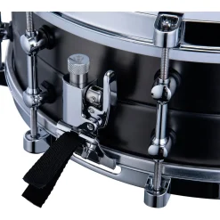Majestic Opus One Brass Shell Concert Snare Drum 14 x 4 in. Antique Nickel Brushed