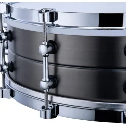 Majestic Opus One Brass Shell Concert Snare Drum 14 x 4 in. Antique Nickel Brushed