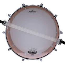 Majestic Opus One Cherry Shell Concert Snare Drum 14 x 6.5 in. Piano Black